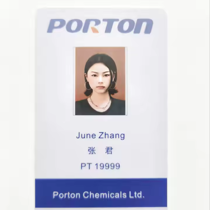 Plastic Photo RFID NFC Pvc Hanging ID Card Digital Identification business cards employee Card for a