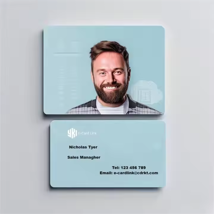 Printable Custom design Photo Id PVC card Student Photo ID card Employee Access Plastic Card