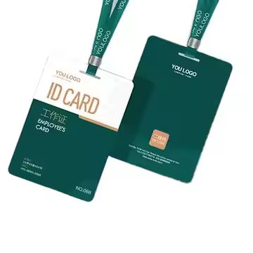 Plastic Photo NFC Pvc Card Digital Identification Portrait rfid business cards Employee Card for acc