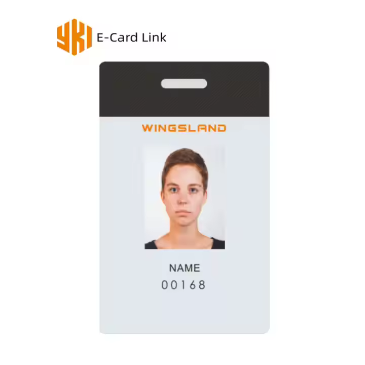 RFID Pvc custom size photo access control Card Digital Identification business cards metal wood pape