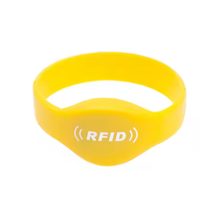Wholesale customized LOGO rfid wristband 125kzh 13.56Mhz Printable NFC RFID waterproof identificatio