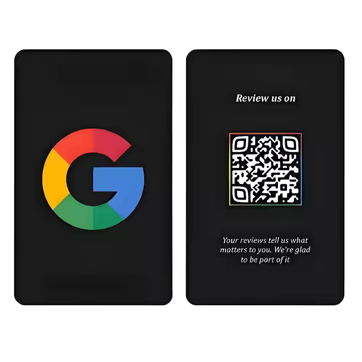 NFC Google Review pvc card NFC PVC Tag NTAG213 NTAG215 NTAG216 media card menu