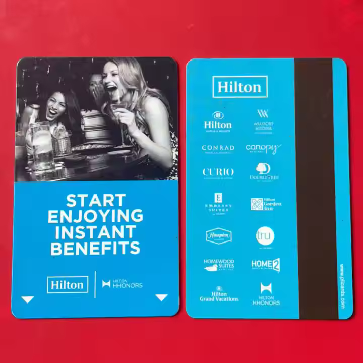 No chip Custom design vip membership PVC card Student visitor event Employee Access control business