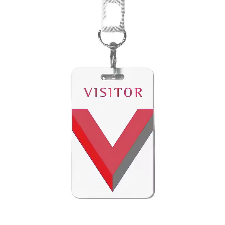 standard size visit pvc card no chip customer visitors access control management business card menu